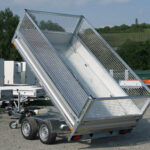 Humbaur HUK 303117 E-Pumpe Gitteraufsatz - Rückwärtskipper - 3000 kg