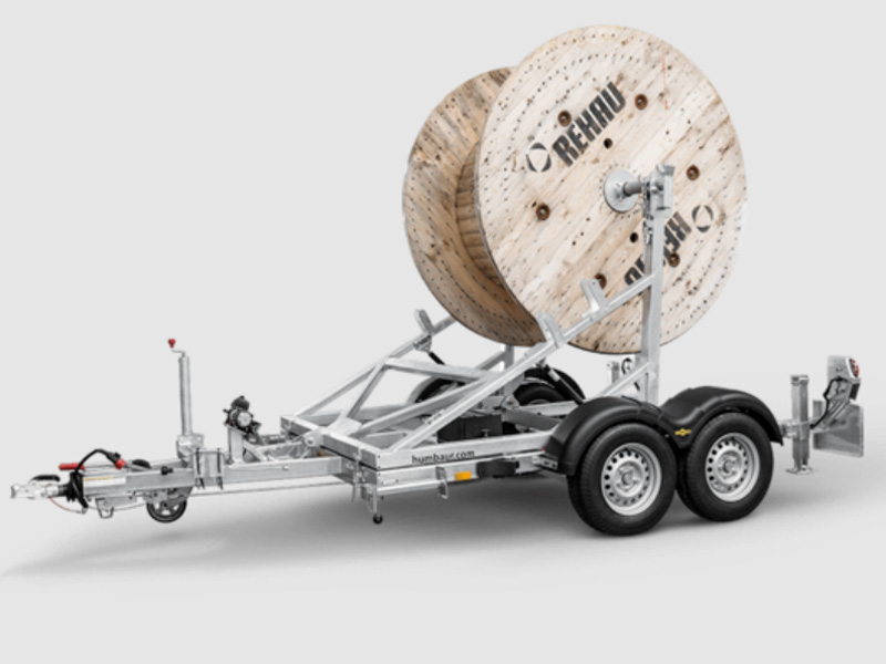 Humbaur KTA 3500-160 - Kabeltrommelanhänger - 3500 kg Humbaur KTA 3500-160 - Kabeltrommelanhänger - 3500 kg – Bild 1