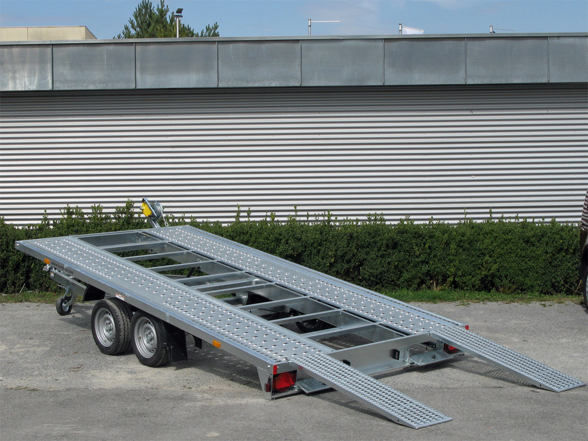 Humbaur MTK 304722 kippbar - Autotransporter - 3000 kg Humbaur MTK 304722 kippbar - Autotransporter - 3000 kg – Image 1