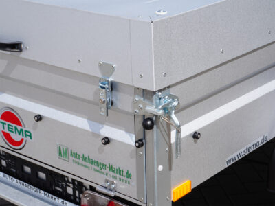 STEMA FT 8.5-20-10.1B Kastenanhänger mit Metalldeckel - 850 kg – Image 15