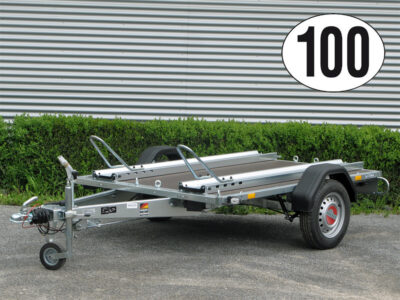 STEMA STLP 850 - 100 km/h - Motorradanhänger - 850 kg