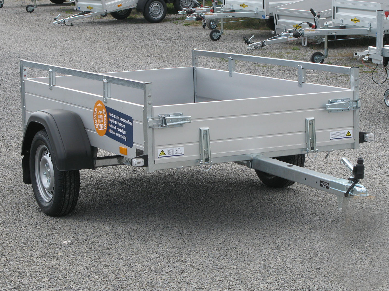 Saris McAlu Pro BV 75 - Einachsanhänger - 750 kg Saris McAlu Pro BV 75 - Einachsanhänger - 750 kg – Image 1