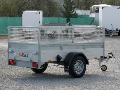 Saris McAlu Pro DV 135 - Einachsanhänger mit Gitteraufsatz - 1350 kg – Image 4