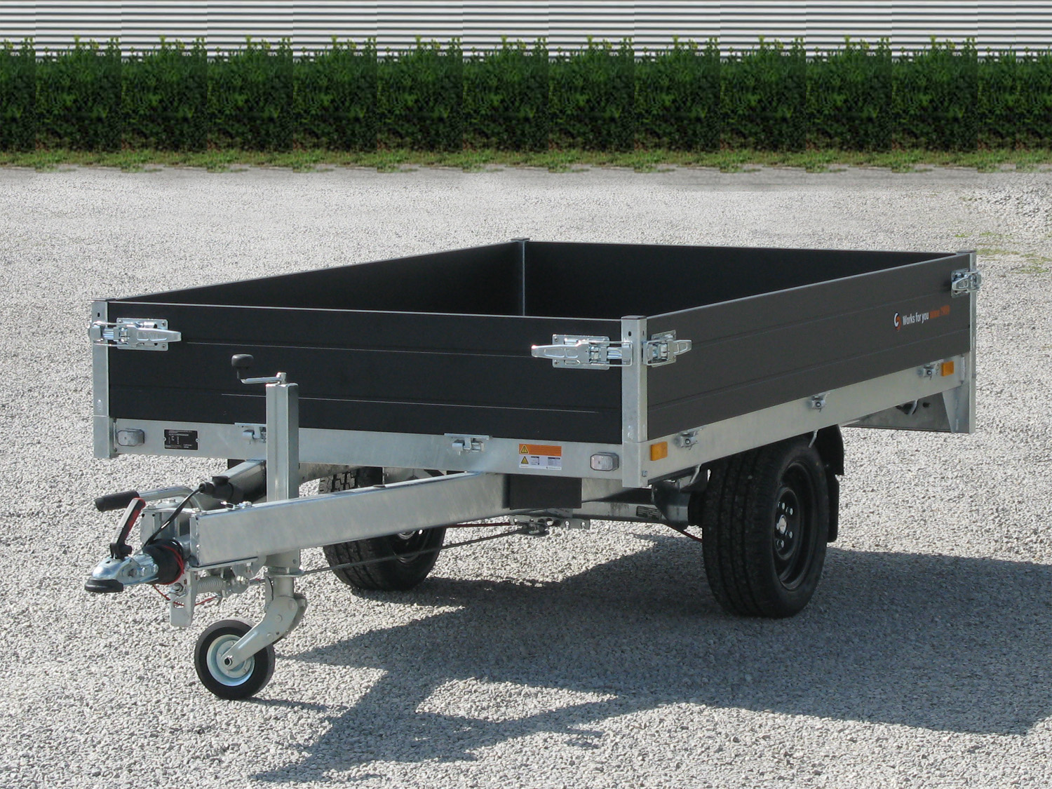 Saris PL-276-150-1500-1 Black Edition - Hochlader - 1500 kg Saris PL-276-150-1500-1 Black Edition - Hochlader - 1500 kg – Image 1