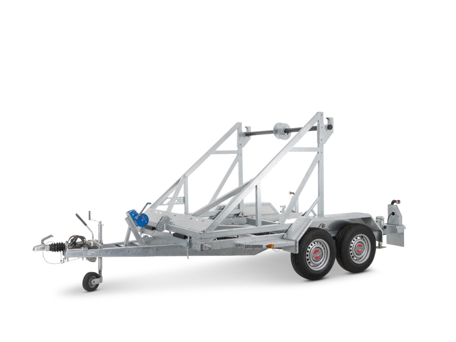 Stema KT O2 27-30-25.2 - Kabeltrommelanhänger - 2700 kg Stema KT O2 27-30-25.2 - Kabeltrommelanhänger - 2700 kg – Image 1