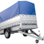 Autotransportanhänger 264×125 UNITRAILER FORCE 264 KIPP mit BIS-Seitenwänden, H-800-Rahmen