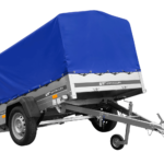 Einachsanhänger auf Blattfedern 200×125 UNITRAILER GARDEN 201/R KIPP mit H-800-Rahmen