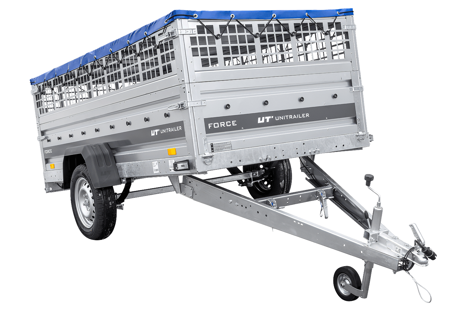 ger_pl_Einachsiger-Anhanger-auf-Blattfedern-264×125-UNITRAILER-FORCE-264-R-KIPP-mit-Gitterseitenwanden-H-0-Rahmen-und-blauer-Plane-16206_7.png Einachsiger Anhänger auf Blattfedern 264×125 UNITRAILER FORCE 264/R KIPP mit Gitterseitenwänden, H-0-Rahmen – Image 1
