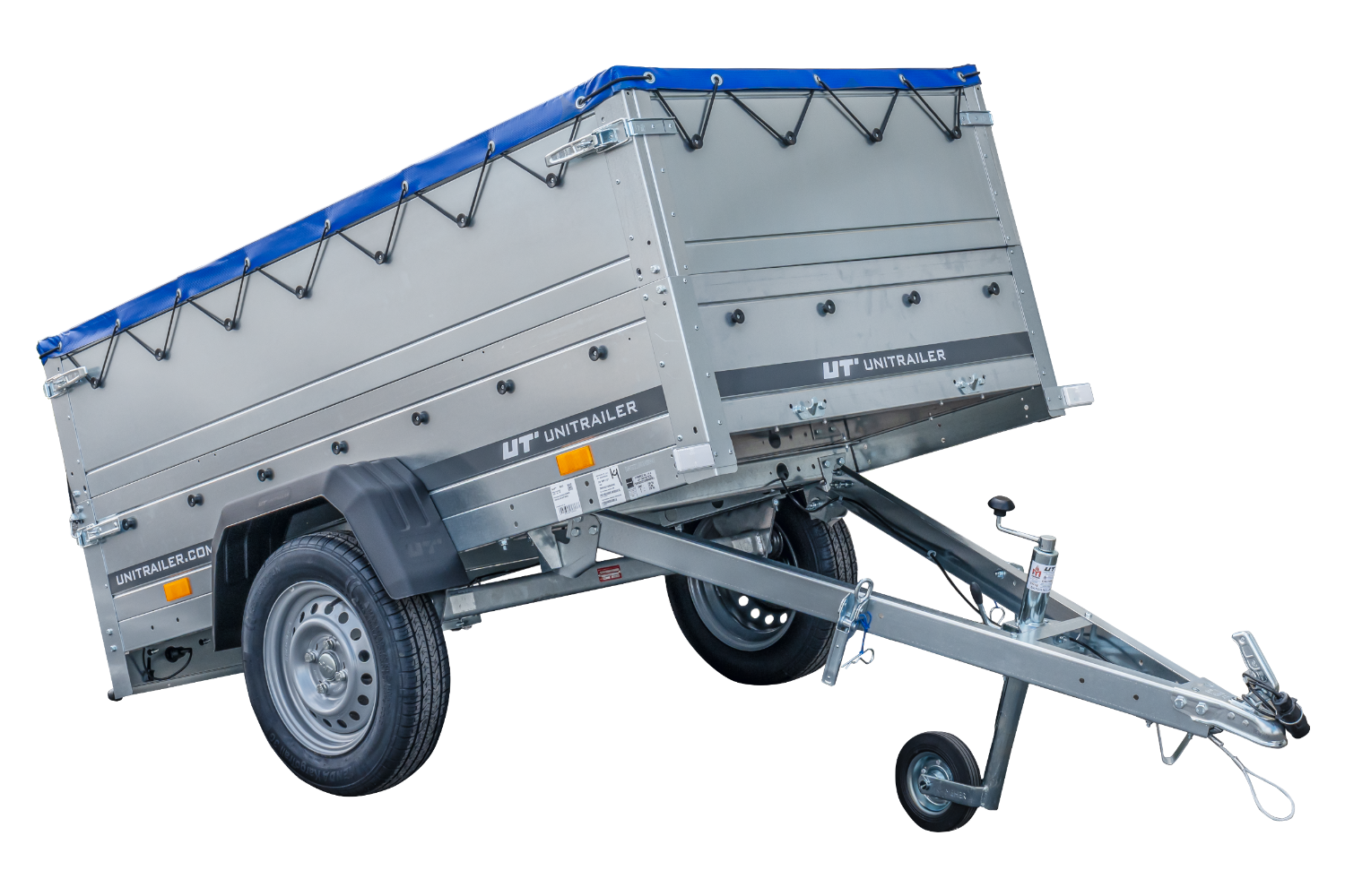ger_pl_Kippbarer-Pkw-Anhanger-GARDEN-TRAILER-200-KIPP-mit-zusatzlichen-Bordwanden-Stutzrad-und-Flachplane-4237_2.png Kippbarer Pkw Anhänger GARDEN TRAILER 200 KIPP mit zusätzlichen Bordwänden, Stützrad und Flachplane – Flache – Image 1