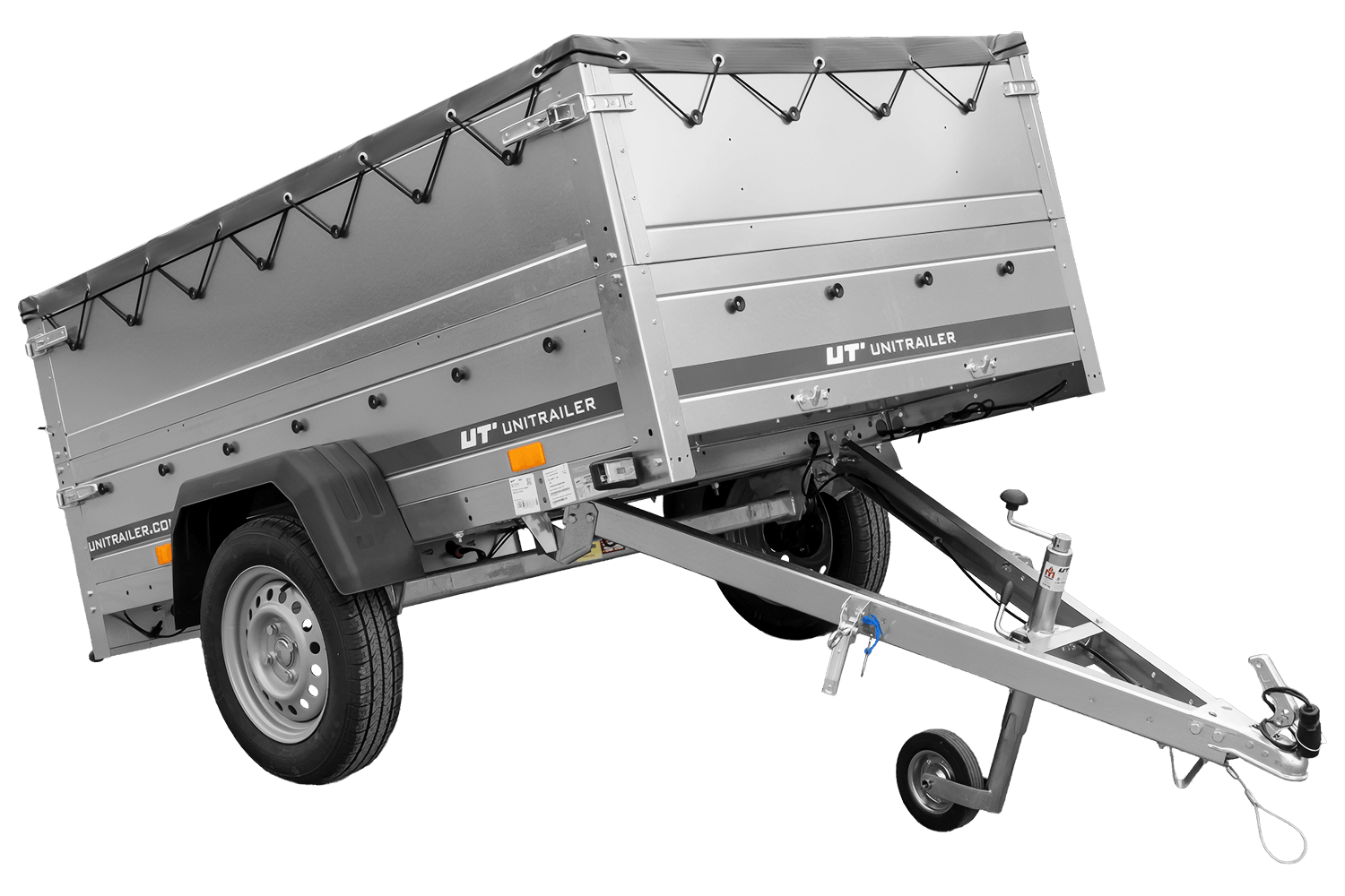 ger_pl_Leichter-Anhanger-200×125-UNITRAILER-GARDEN-201-KIPP-mit-BIS-Seitenwanden-H-0-Rahmen-und-grauer-Plane-4182_16-1.png Anhänger kippbar GARDEN TRAILER 201 KIPP mit zusätzlichen Bordwänden, Stützrad und Flachplane – Image 1