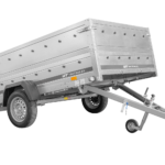 PKW-Anhänger 264×150 UNITRAILER GARDEN 265 KIPP mit dem Bordwandaufsatz
