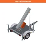Hebearm – Umgekehrte Gabeln 715×560 mm – Max. Tragfähigkeit 200 kg