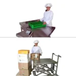 Elektrischer Edelstahl-Hubtisch – Edelstahl-Plattform – Max. Tragfähigkeit 100 kg – Image 5