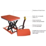 Elektrischer Hubtisch – Max. Hubhöhe 770 mm – Max. Tragfähigkeit 1000 kg – Image 3