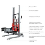 Manueller Fasswender-Stapler – Max. Hubhöhe 1400 mm – Max. Tragfähigkeit 350 kg – Image 3