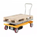 Halbelektrischer Hubtisch 1T – Europalette – Max. Hubhöhe 1220 mm – Image 5