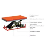 Elektrischer Hubtisch – Plattform 2000×1200 mm – Max. Tragfähigkeit 4000 kg – Image 3