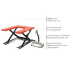 Paletten-Hubtisch – Max. Hubhöhe 760 mm – Max. Tragfähigkeit 1000 kg – Image 3