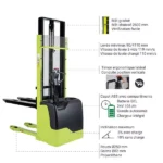 Elektrischer Stapler – Max. Hubhöhe 4110 mm – Max. Tragfähigkeit 1200 kg – Image 3