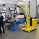 Werkstattkran mit elektrischer Hubfunktion (1 Geschwindigkeit) – Max. Tragfähigkeit 1000 kg – Image 4